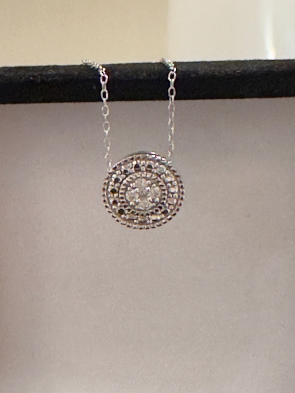 Brand new diamond necklace